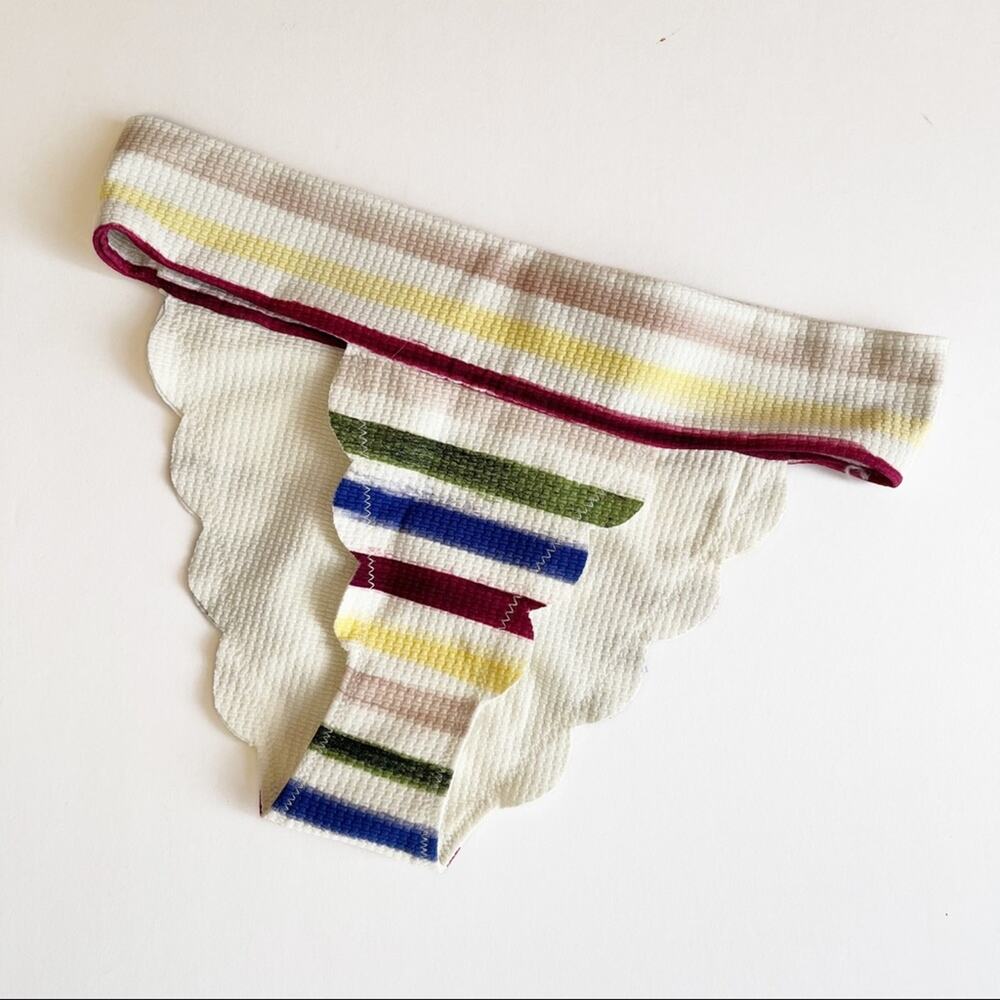 Marysia Swim Santa Clara Bikini Bottom Striped